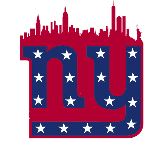 New York Giants the World Logo fabric transfer